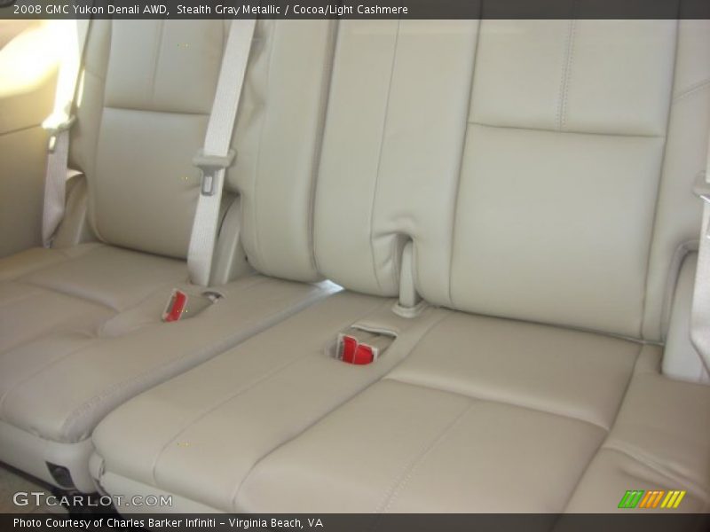 Stealth Gray Metallic / Cocoa/Light Cashmere 2008 GMC Yukon Denali AWD