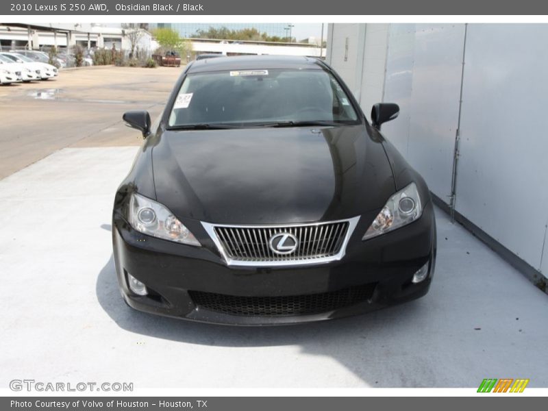 Obsidian Black / Black 2010 Lexus IS 250 AWD