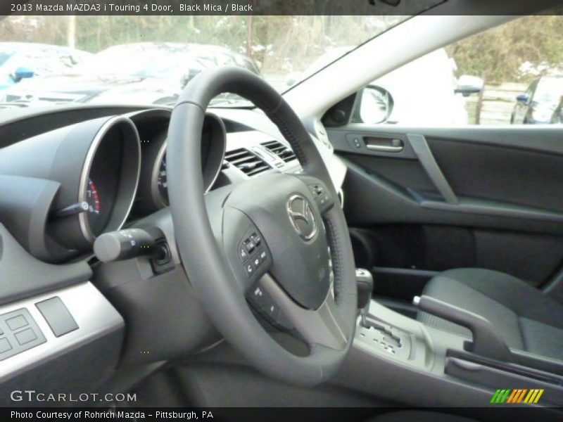 Black Mica / Black 2013 Mazda MAZDA3 i Touring 4 Door