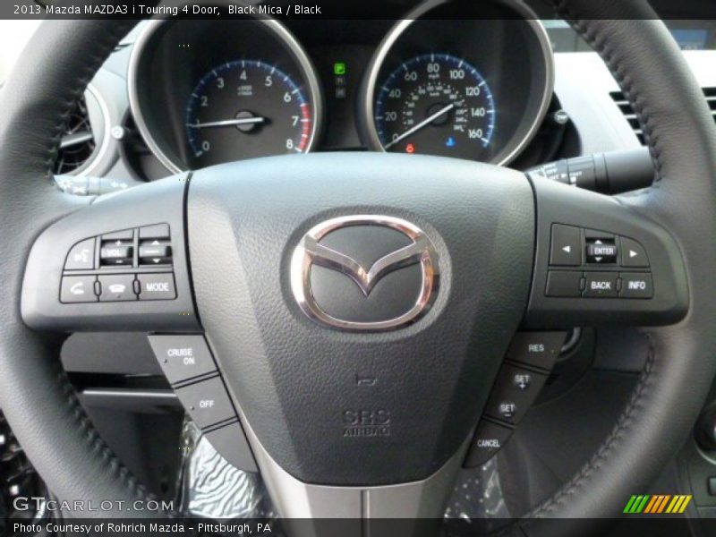 Black Mica / Black 2013 Mazda MAZDA3 i Touring 4 Door