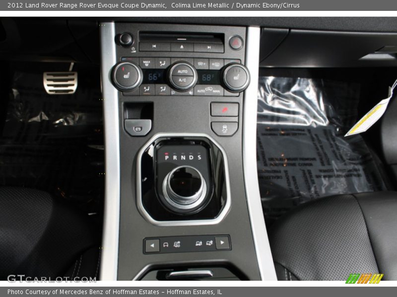  2012 Range Rover Evoque Coupe Dynamic 6 Speed Drive Select Automatic Shifter