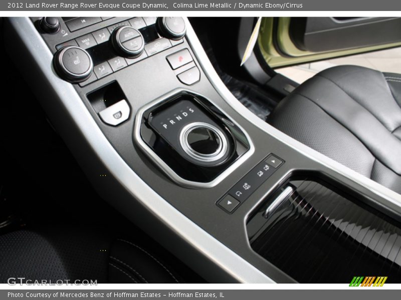  2012 Range Rover Evoque Coupe Dynamic 6 Speed Drive Select Automatic Shifter