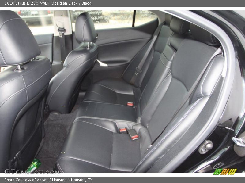 Obsidian Black / Black 2010 Lexus IS 250 AWD