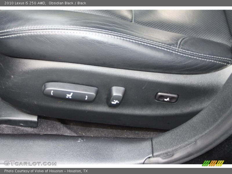 Obsidian Black / Black 2010 Lexus IS 250 AWD