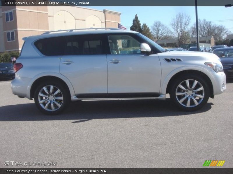 Liquid Platinum / Wheat 2011 Infiniti QX 56 4WD