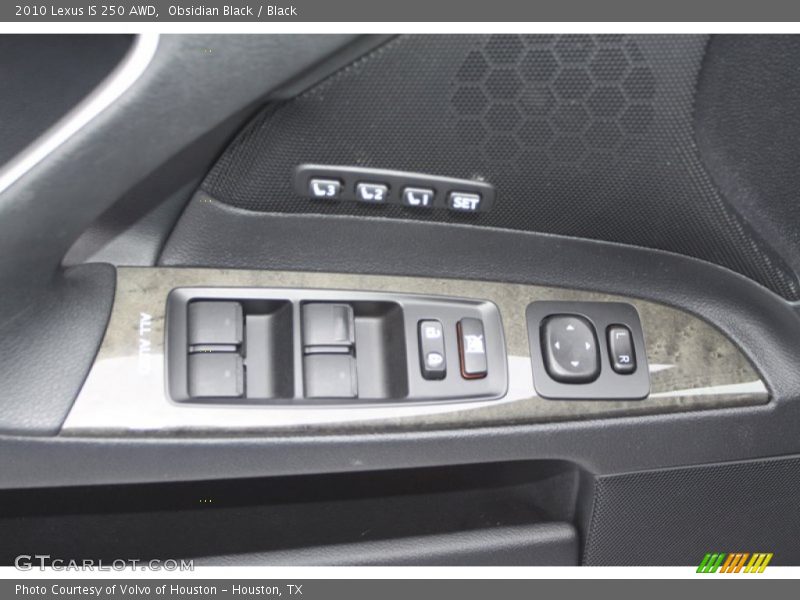 Obsidian Black / Black 2010 Lexus IS 250 AWD