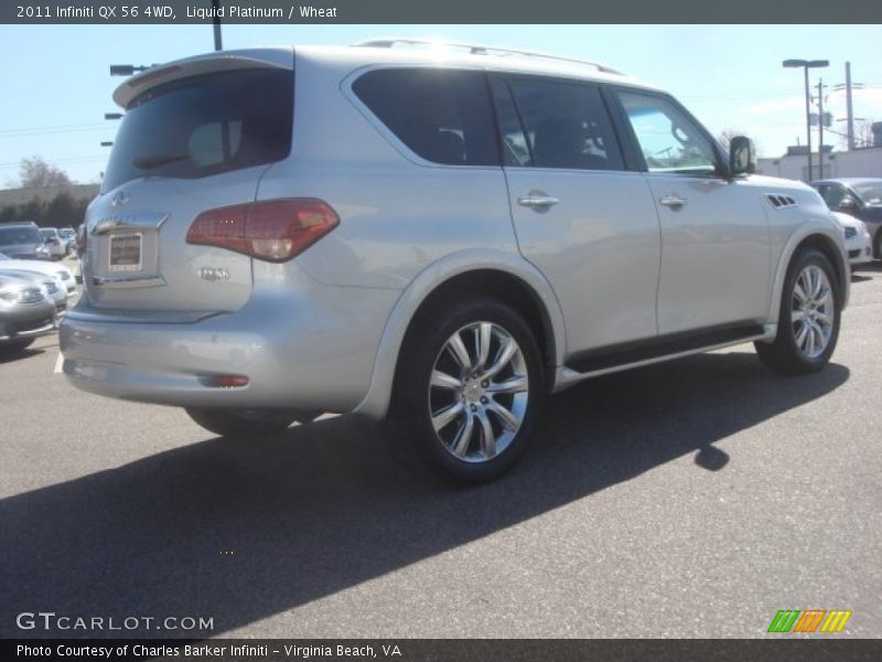 Liquid Platinum / Wheat 2011 Infiniti QX 56 4WD