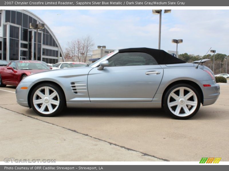  2007 Crossfire Limited Roadster Sapphire Silver Blue Metallic