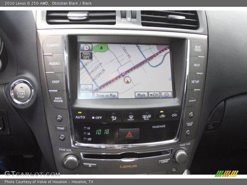 Obsidian Black / Black 2010 Lexus IS 250 AWD