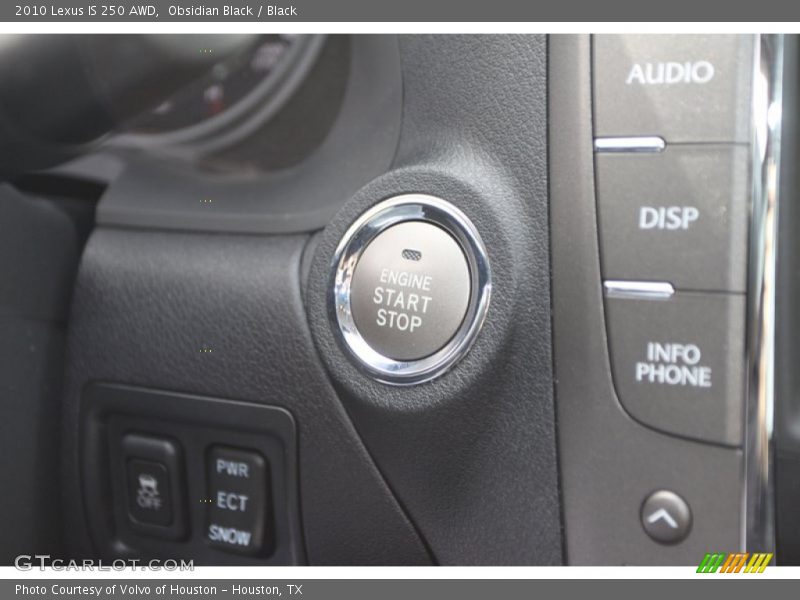 Obsidian Black / Black 2010 Lexus IS 250 AWD