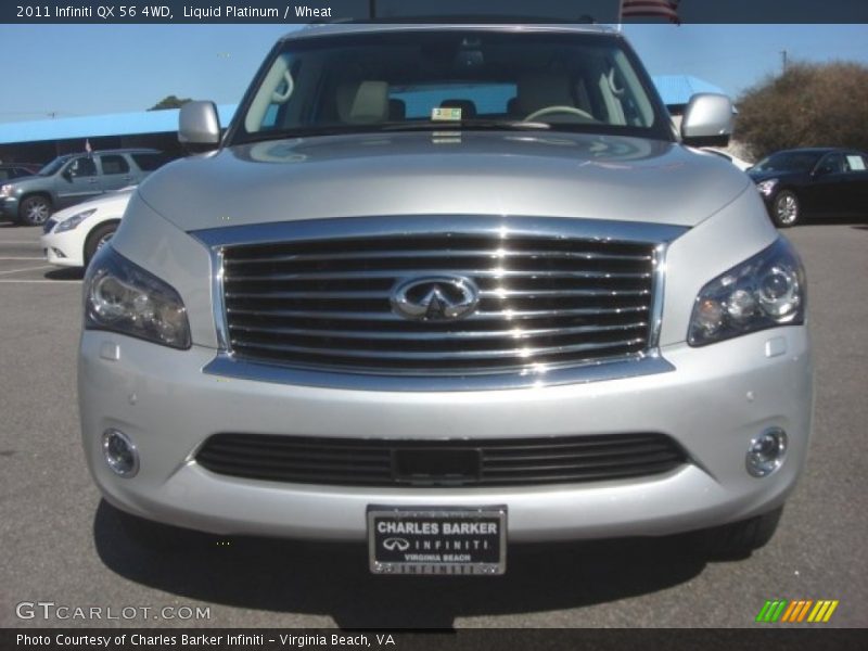 Liquid Platinum / Wheat 2011 Infiniti QX 56 4WD