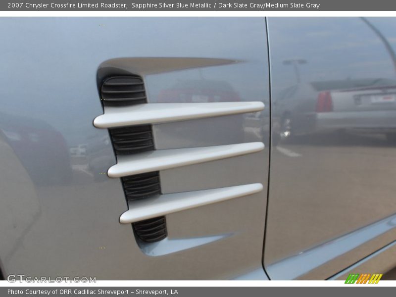 Sapphire Silver Blue Metallic / Dark Slate Gray/Medium Slate Gray 2007 Chrysler Crossfire Limited Roadster