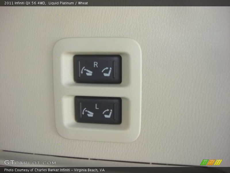 Liquid Platinum / Wheat 2011 Infiniti QX 56 4WD