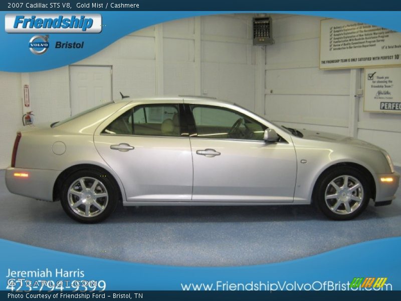 Gold Mist / Cashmere 2007 Cadillac STS V8