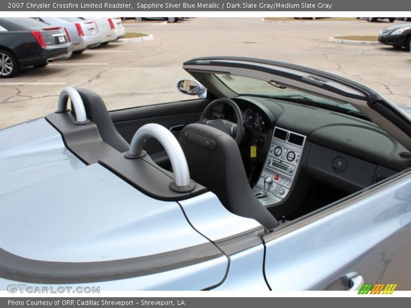 Sapphire Silver Blue Metallic / Dark Slate Gray/Medium Slate Gray 2007 Chrysler Crossfire Limited Roadster