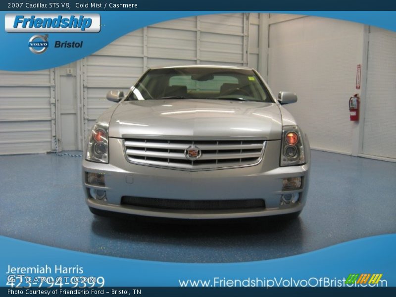 Gold Mist / Cashmere 2007 Cadillac STS V8