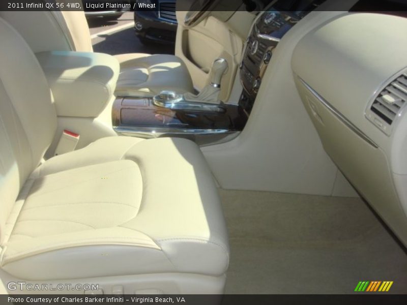 Liquid Platinum / Wheat 2011 Infiniti QX 56 4WD
