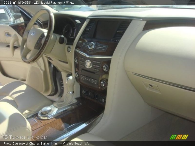 Liquid Platinum / Wheat 2011 Infiniti QX 56 4WD