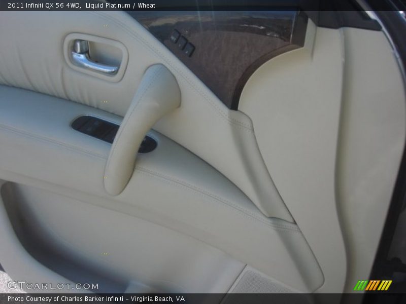 Liquid Platinum / Wheat 2011 Infiniti QX 56 4WD