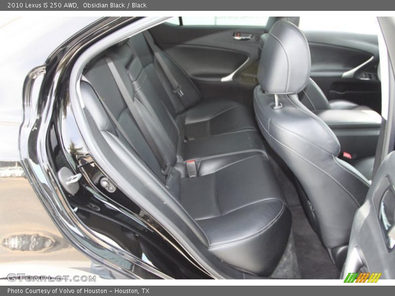 Obsidian Black / Black 2010 Lexus IS 250 AWD