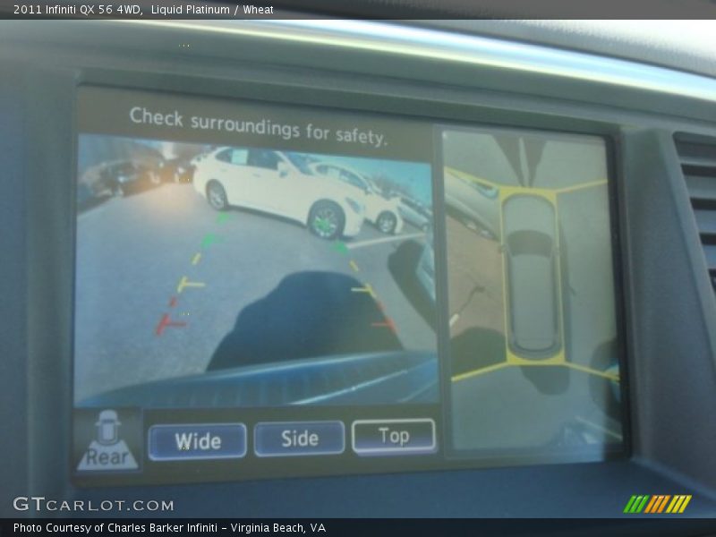Liquid Platinum / Wheat 2011 Infiniti QX 56 4WD