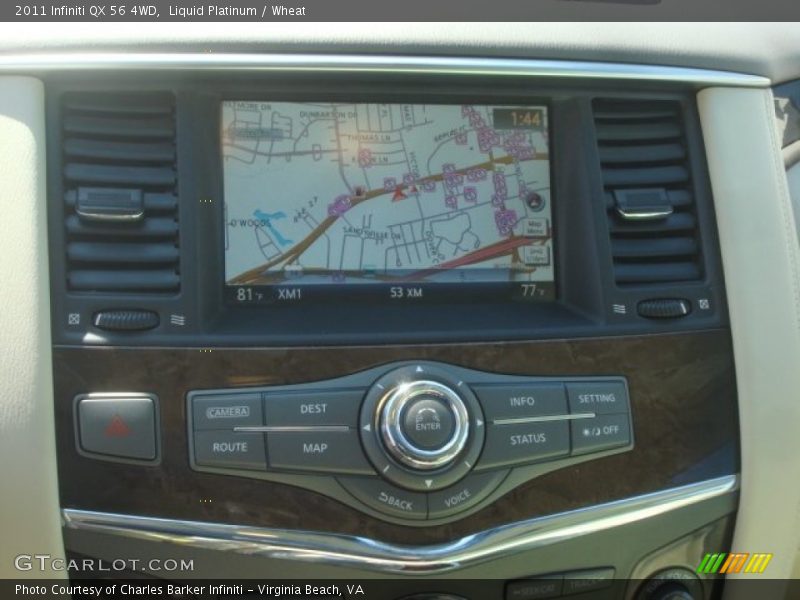 Liquid Platinum / Wheat 2011 Infiniti QX 56 4WD