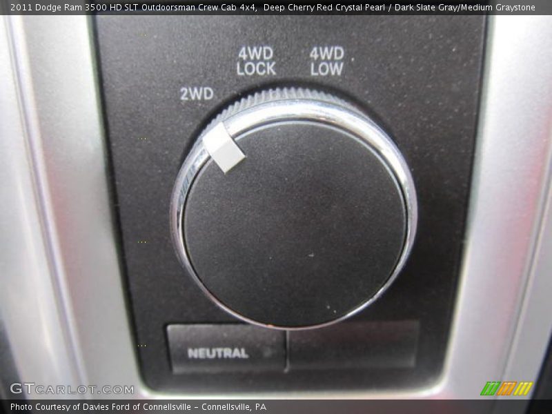 Controls of 2011 Ram 3500 HD SLT Outdoorsman Crew Cab 4x4