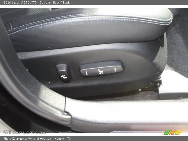 Obsidian Black / Black 2010 Lexus IS 250 AWD
