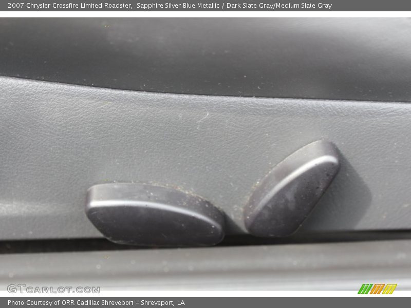 Controls of 2007 Crossfire Limited Roadster