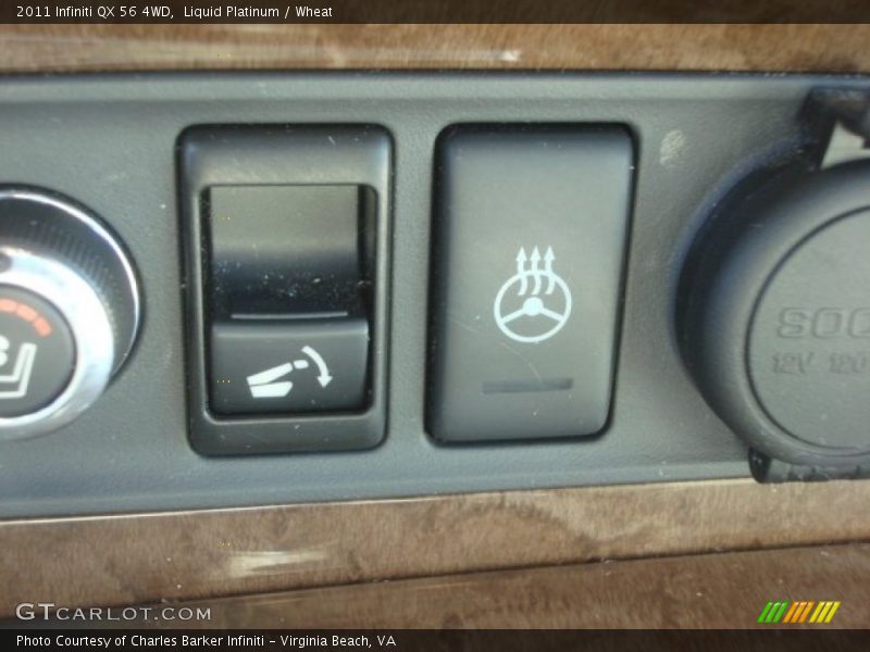 Controls of 2011 QX 56 4WD