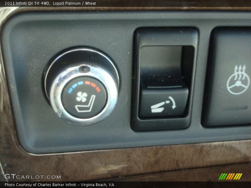 Liquid Platinum / Wheat 2011 Infiniti QX 56 4WD