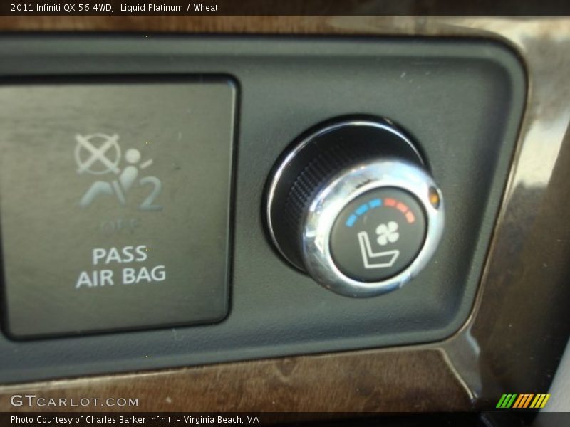 Liquid Platinum / Wheat 2011 Infiniti QX 56 4WD