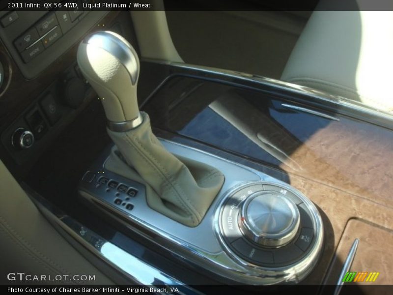  2011 QX 56 4WD 7 Speed ASC Automatic Shifter