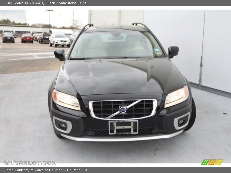 Black / Sandstone Beige 2008 Volvo XC70 AWD