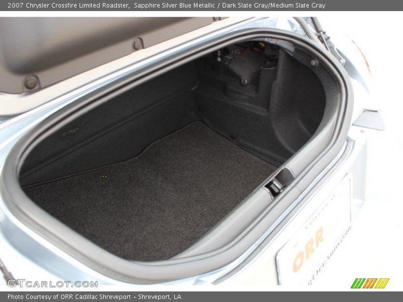 Sapphire Silver Blue Metallic / Dark Slate Gray/Medium Slate Gray 2007 Chrysler Crossfire Limited Roadster