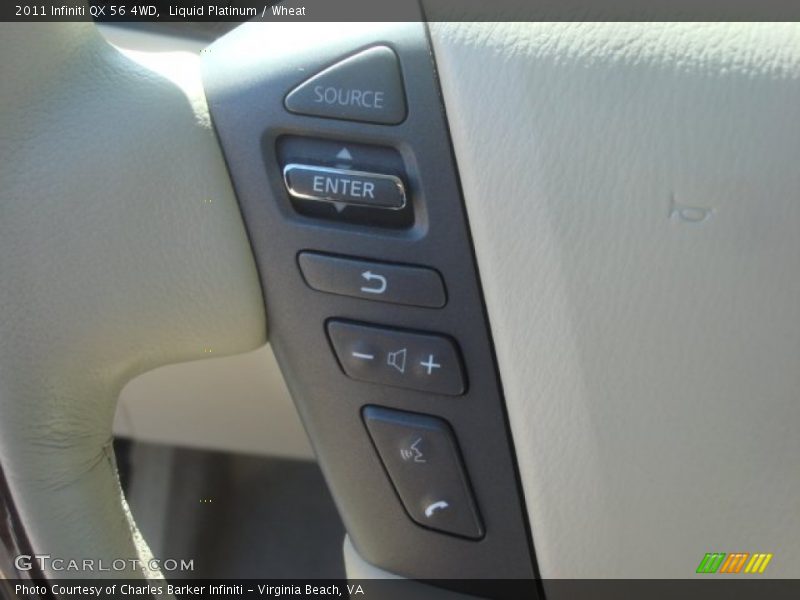 Controls of 2011 QX 56 4WD