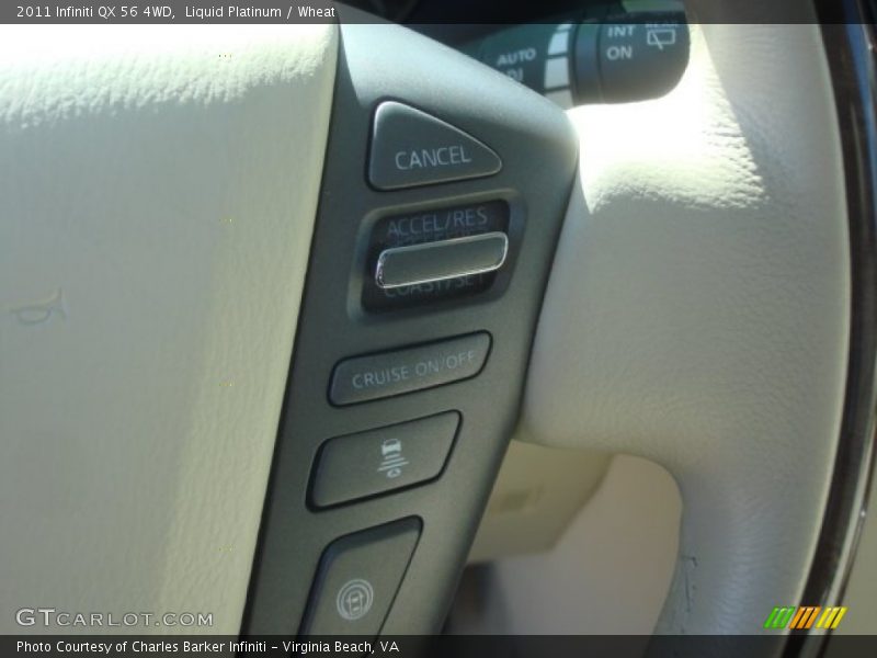 Controls of 2011 QX 56 4WD