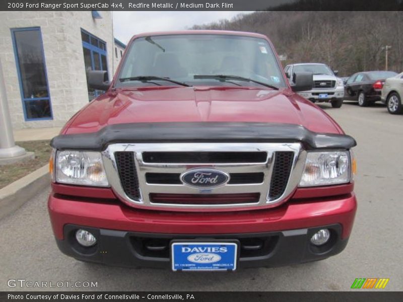 Redfire Metallic / Medium Dark Flint 2009 Ford Ranger Sport SuperCab 4x4