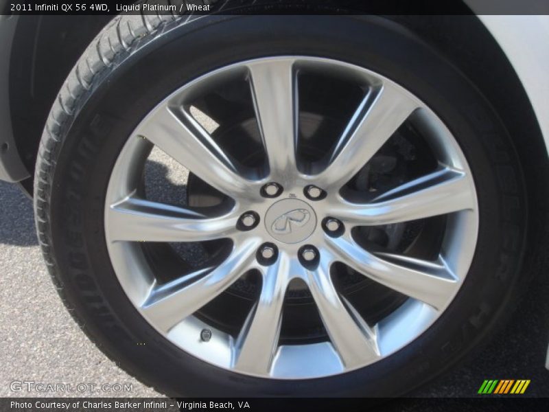  2011 QX 56 4WD Wheel