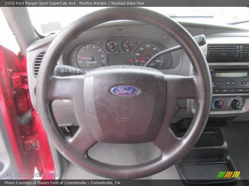 Redfire Metallic / Medium Dark Flint 2009 Ford Ranger Sport SuperCab 4x4