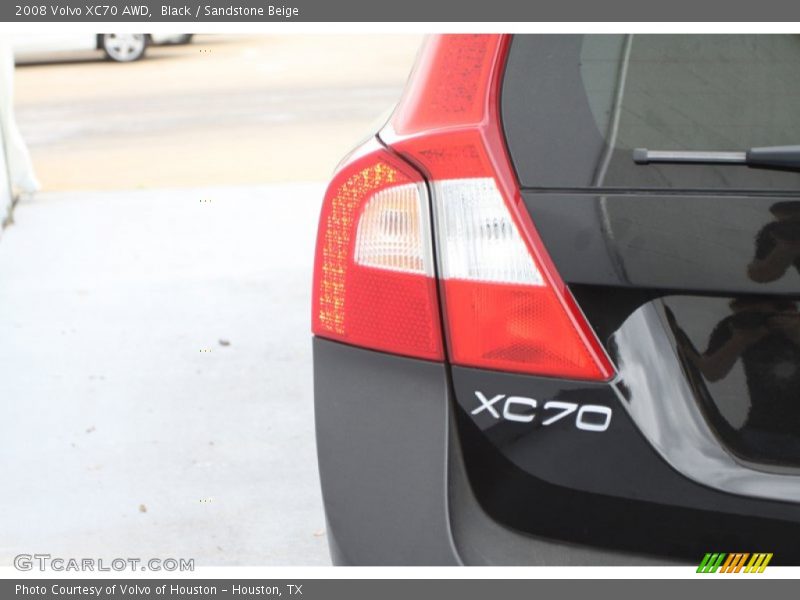 Black / Sandstone Beige 2008 Volvo XC70 AWD