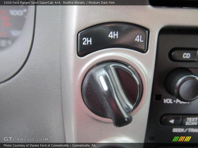 Redfire Metallic / Medium Dark Flint 2009 Ford Ranger Sport SuperCab 4x4