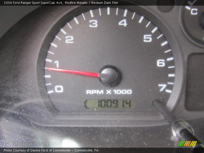 Redfire Metallic / Medium Dark Flint 2009 Ford Ranger Sport SuperCab 4x4