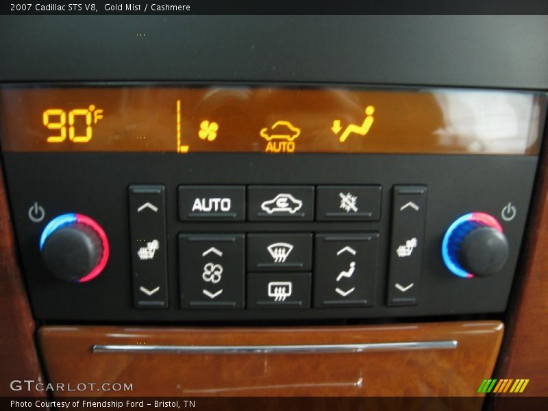 Gold Mist / Cashmere 2007 Cadillac STS V8