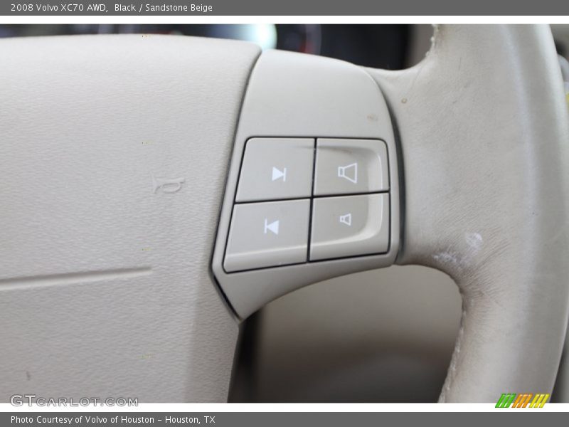 Black / Sandstone Beige 2008 Volvo XC70 AWD