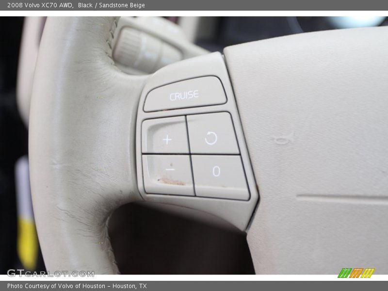 Black / Sandstone Beige 2008 Volvo XC70 AWD