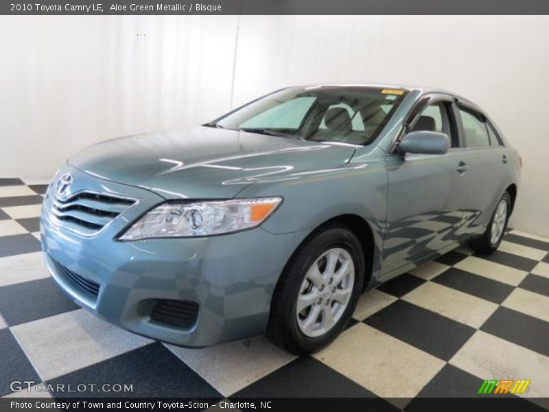 Aloe Green Metallic / Bisque 2010 Toyota Camry LE