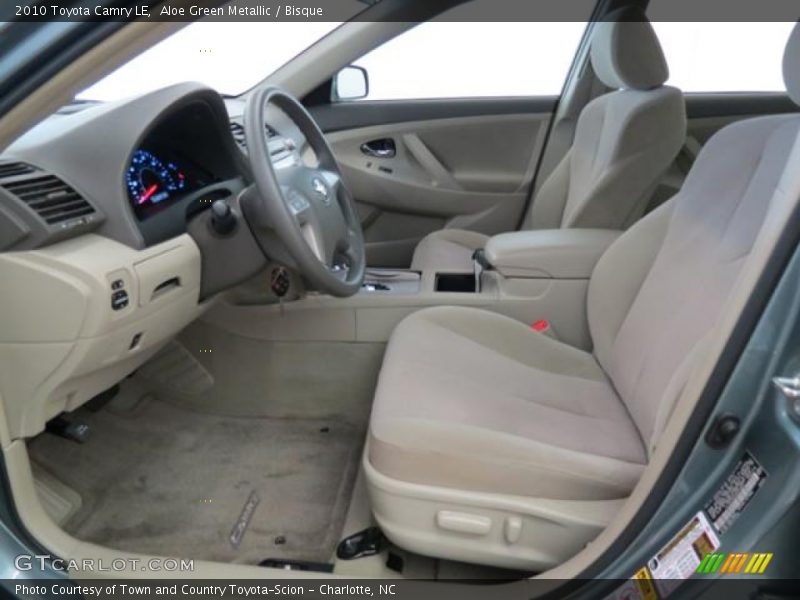 Aloe Green Metallic / Bisque 2010 Toyota Camry LE