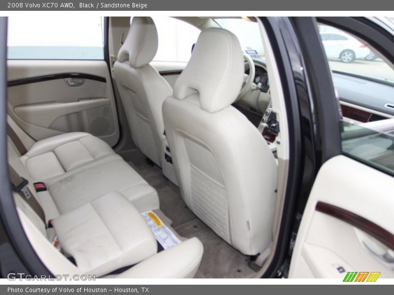 Black / Sandstone Beige 2008 Volvo XC70 AWD