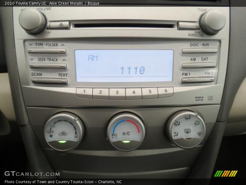 Aloe Green Metallic / Bisque 2010 Toyota Camry LE